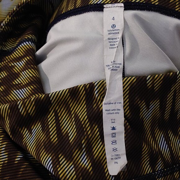 Lululemon Lululemon Wunder Under Tight Camouflage Pear Inkwell - Picture 11 of 14